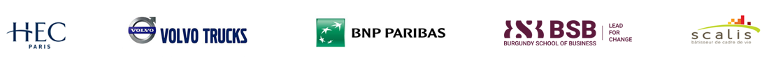 HEC, Volvo Trucks, BNP Paribas, BSB, Scalis