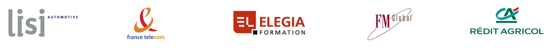 Lisi automotive, France télécom, Elegia Formation, FM Global, Crédit agricol